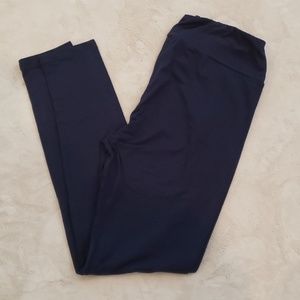 Solid navy TC leggings